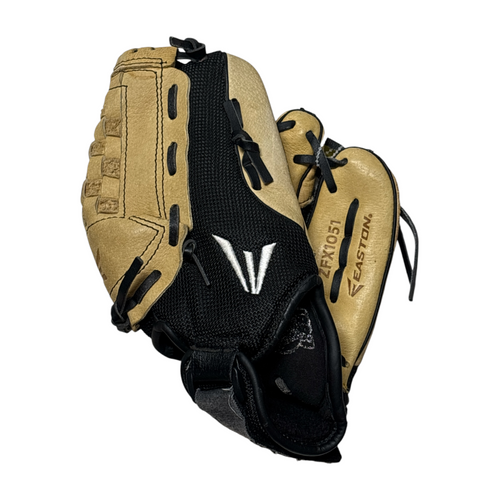 Vist Large View of Product Image Which is Used Easton ZFX1051 Baseball Glove Right Hand Throw Black 10 1/2"
