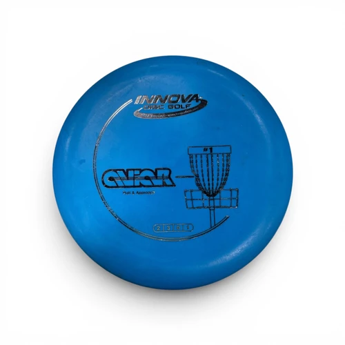 Vist Large View of Product Image Which is Used Innova AVIAR Disc Golf Putter Royal Blue