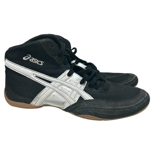 Vist Large View of Product Image Which is Used Asics Wrestling Shoes Black Senior 12