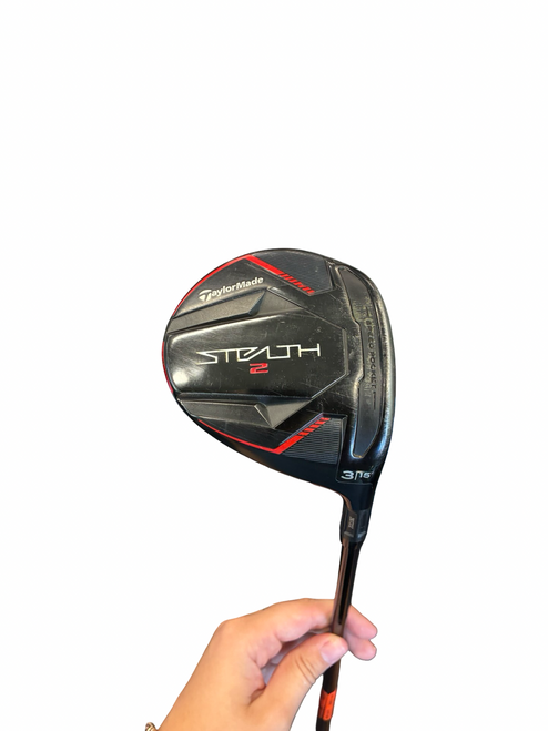 Vist Large View of Product Image Which is Used Taylormade STEALTH 2  3WD Mens Fairway Wood RH 3 Wood