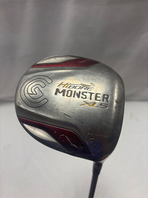 Vist Large View of Product Image Which is Used Cleveland HIBORE MONSTER XLS Mens Driver RH 9.5 Degree