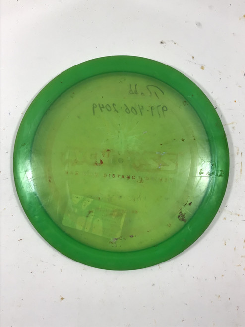 Vist Large View of Product Image Which is Used Discraft Z AVENGER SS Disc Golf Driver Green 171g