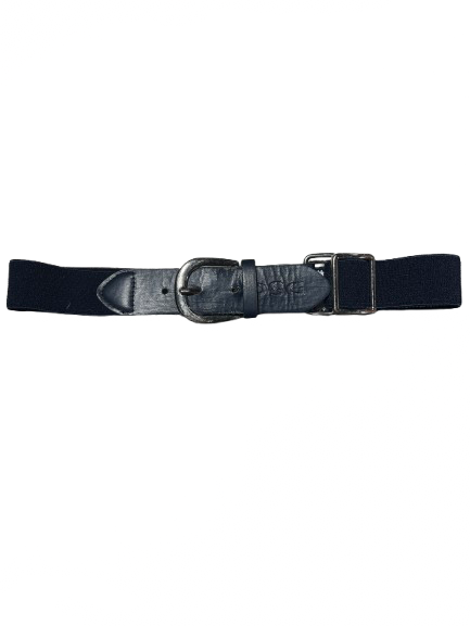 Vist Large View of Product Image Which is Used Dsg YOUTH BASEBALL BELT BB/SB Accessory Navy Blue