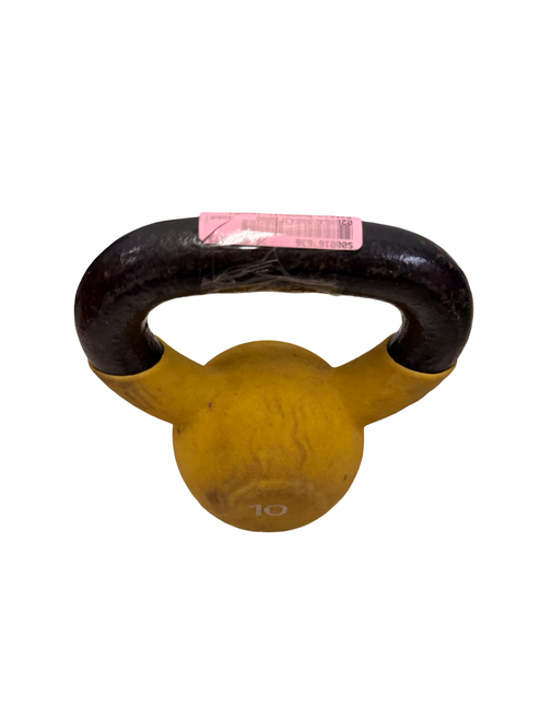 Vist Large View of Product Image Which is Used Gold's Gym Kettlebell (Each) 10 lb
