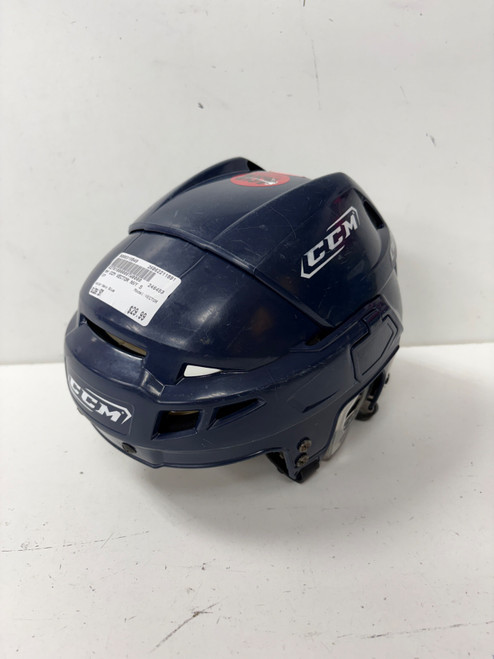 Vist Large View of Product Image Which is Used CCM VECTOR Hockey Helmet Only Navy Blue SM