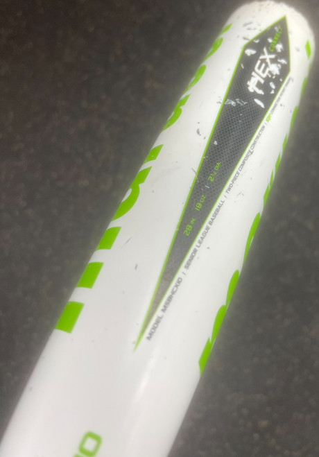 Vist Large View of Product Image Which is Used Marucci HEX BB/SB USSSA 2 3/4 Bat 28"