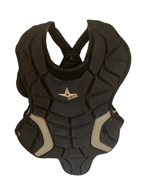 Vist Large View of Product Image Which is Used All-Star LEG GUARDS Catchers Leg Guards Black Intermed