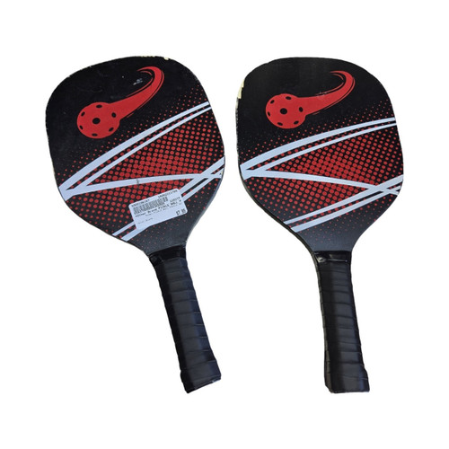 Vist Large View of Product Image Which is Used PICKLE BALL PADDLE SET Pickleball Racquet Black