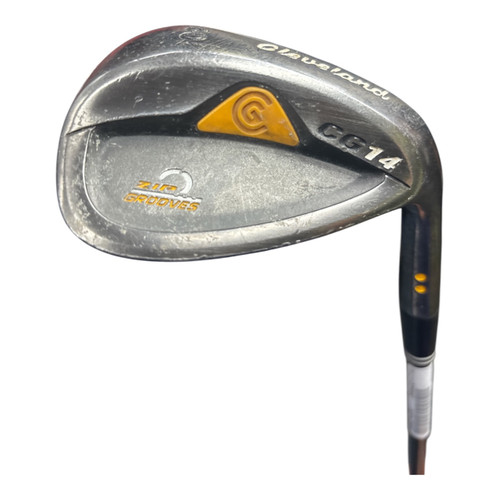 Vist Large View of Product Image Which is Used Cleveland CG-14 ZIP GROOVE Golf Wedge Mens RH 60 Degree