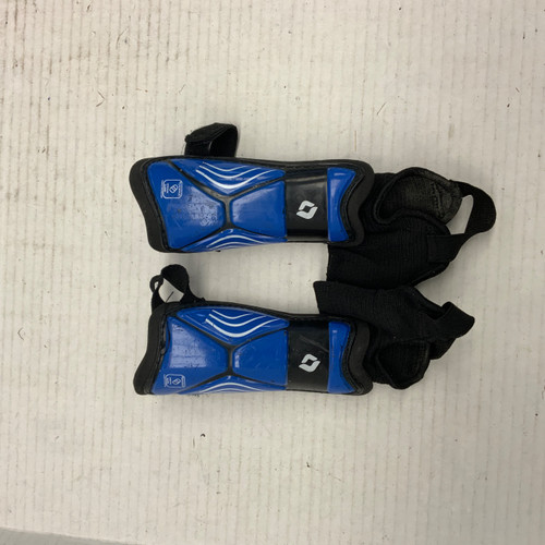 Vist Large View of Product Image Which is Used Soccer Shin Guards Junior Royal Blue Junior