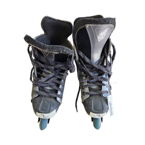 Vist Large View of Product Image Which is Used Mission A50 SKATES 3 Roller Hockey Skates Black Junior 03