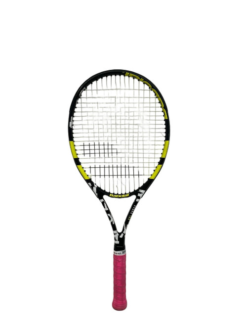 Vist Large View of Product Image Which is Used Babolat Evoke 102 Adult Tennis Racquet