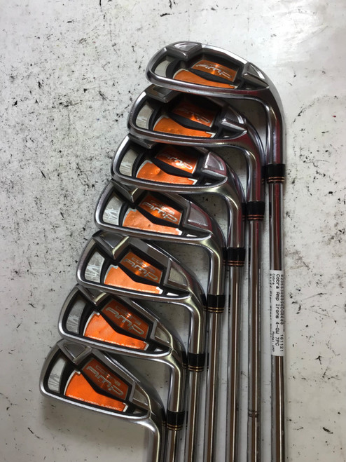 Vist Large View of Product Image Which is Used Cobra AMP Mens Iron Set RH 4I-GW/AW