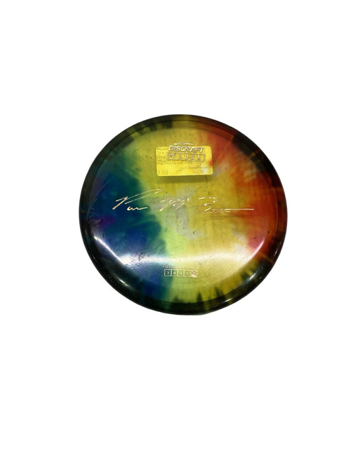 Vist Large View of Product Image Which is Used Discraft PAUL MCBETH LUNA PUTTER Disc Golf Putter Yellow