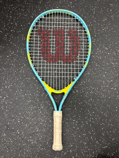 Vist Large View of Product Image Which is Used Wilson SERENA Girls Tennis Racquet Yellow 21"