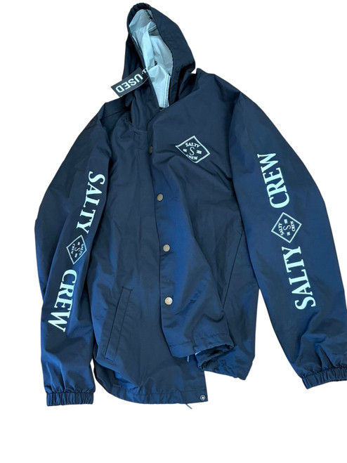 Vist Large View of Product Image Which is Used Jacket Windbreaker Salty Crew