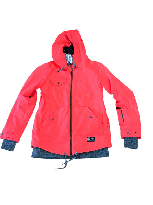 Vist Large View of Product Image Which is Used Orage  Snow Jacket Neon Orange LG