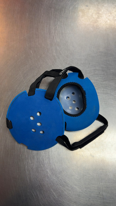 Vist Large View of Product Image Which is Used Asics Wrestling Headgear Royal Blue