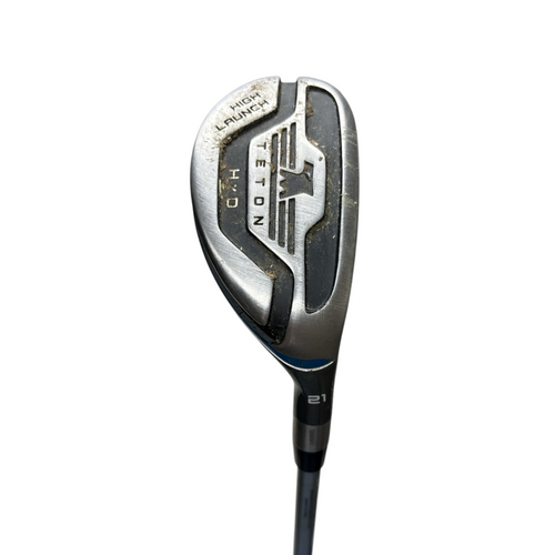 Vist Large View of Product Image Which is Used Teton HXO Mens Right Hand 4 Hybrid Club