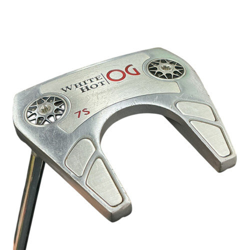 Vist Large View of Product Image Which is Used Odyssey WHITE HOT OG 7S Mens Putter LEFT HANDED