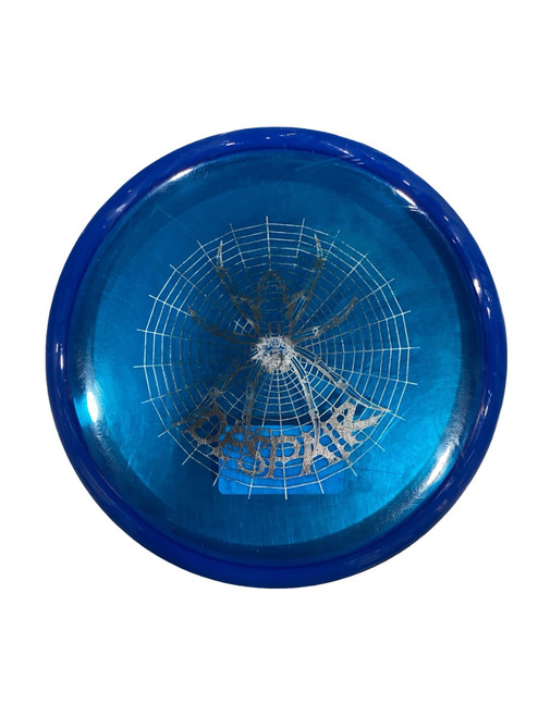 Vist Large View of Product Image Which is Used DOOMSDAY DESPAIR Disc Golf Mid Range Navy Blue