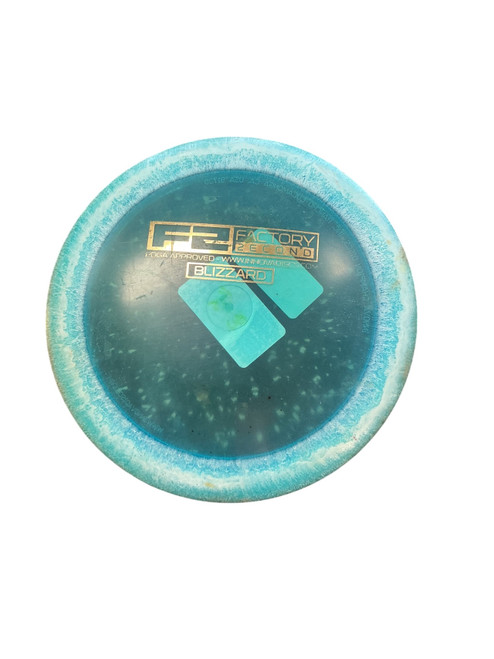 Vist Large View of Product Image Which is Used Innova F2 FACTORY 2ECOND Disc Golf Driver Teal