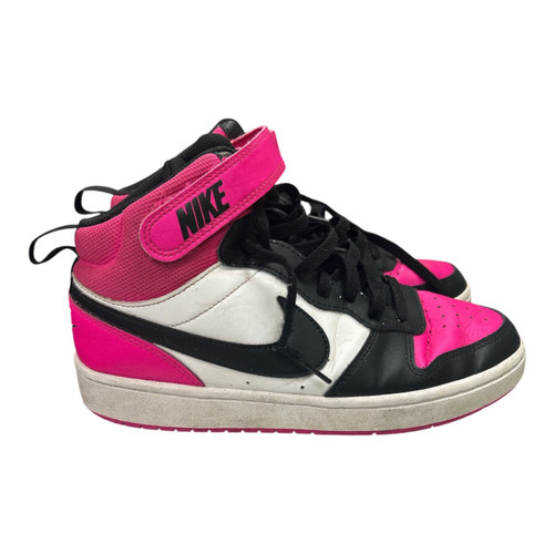 Vist Large View of Product Image Which is Used Nike HV0933-100 Basketball Shoes W Black And Pink Senior 7