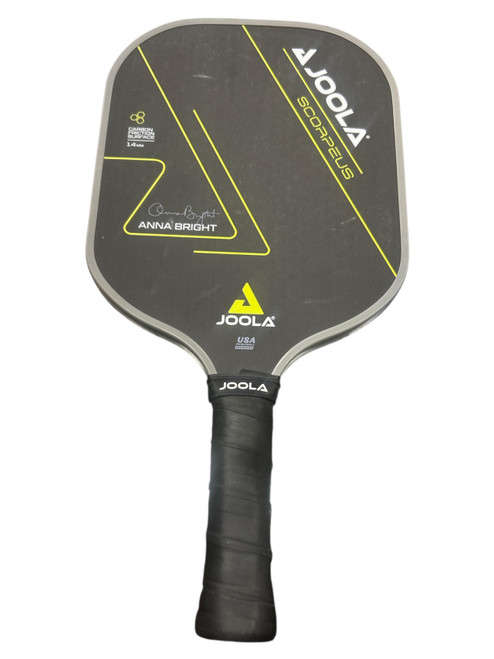 Vist Large View of Product Image Which is Used JOOLA SCORPEUS ANNA BRIGHT Pickleball Racquet Black