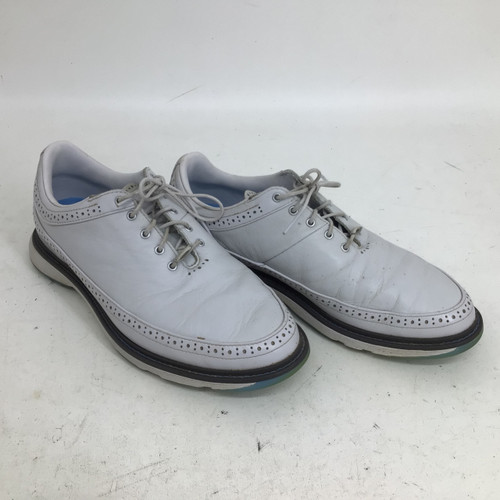 Vist Large View of Product Image Which is Used Adidas MENS 9.5 MC80 SPIKELESS GOLF SHOES Mens Golf Shoes White Senior 9.5