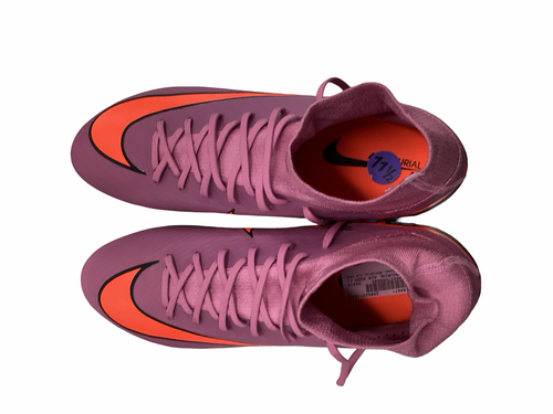 Vist Large View of Product Image Which is Used Nike MERCURIAL AIR ZOOM Soccer Cleats Purple Senior 11.5