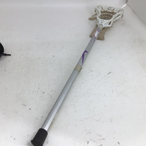Vist Large View of Product Image Which is Used Nike LEGACY 41IN LAX STICK Men Atk/Mid Complete Stick White