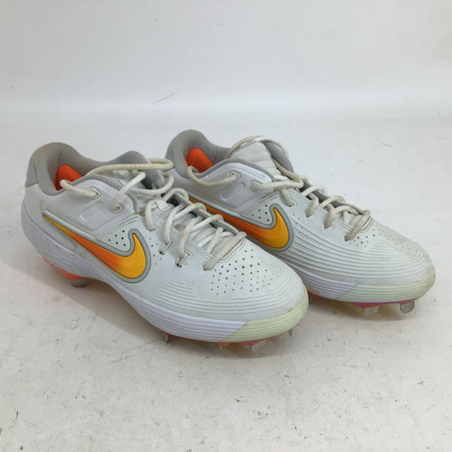 Vist Large View of Product Image Which is Used Nike ZOOM HYPERDIAMOND 3 ELITE SR 10 BB/SB Cleats White Senior 10