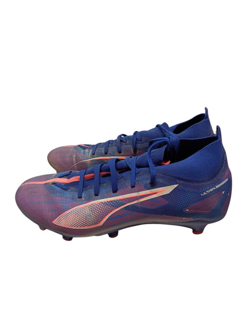 Vist Large View of Product Image Which is Used Puma Soccer Cleats Purple Senior 7