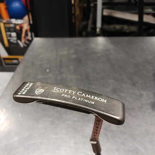 Vist Large View of Product Image Which is Used Titleist SCOTTY CAMERON PRO PLATINUM NEWPORT Mens Putter RH