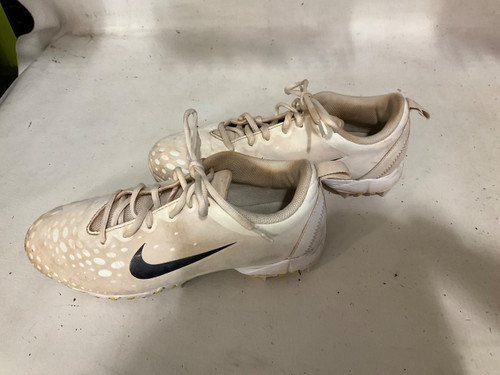 Vist Large View of Product Image Which is Used Nike SOFTBALL CLEATS WMS BB/SB Cleats White Senior 8.5