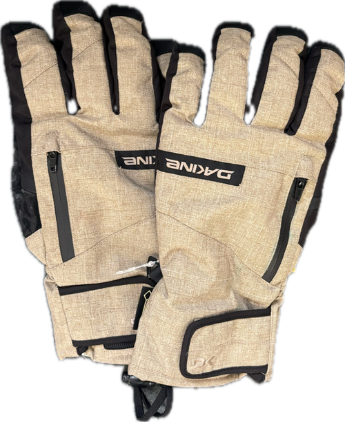 Vist Large View of Product Image Which is Used Dakine GORETEX Outerwear Mens Gloves Tan SM