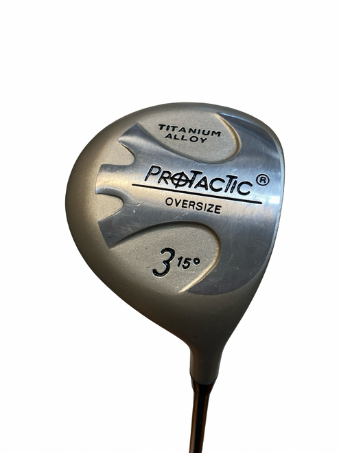 Vist Large View of Product Image Which is Used Pro Tactic TITANIUM ALLOY Mens Fairway Wood RH 3 Wood