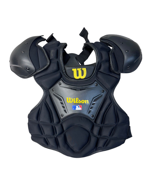 Vist Large View of Product Image Which is Used Wilson CHEST PROTECTOR Umpire Chest Protector SM