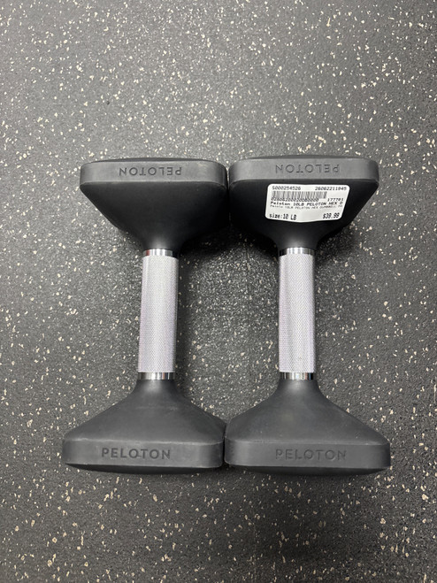 Vist Large View of Product Image Which is Used Peloton 10LB PELOTON HEX DUMBBELL PAIR Hex Dumbbell (Each) 10 lb