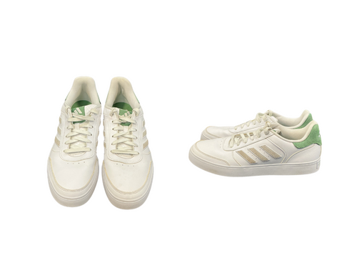 Vist Large View of Product Image Which is Used Adidas ADIDAS RETROCROSS 24 Mens Golf Shoes White Senior 9.5