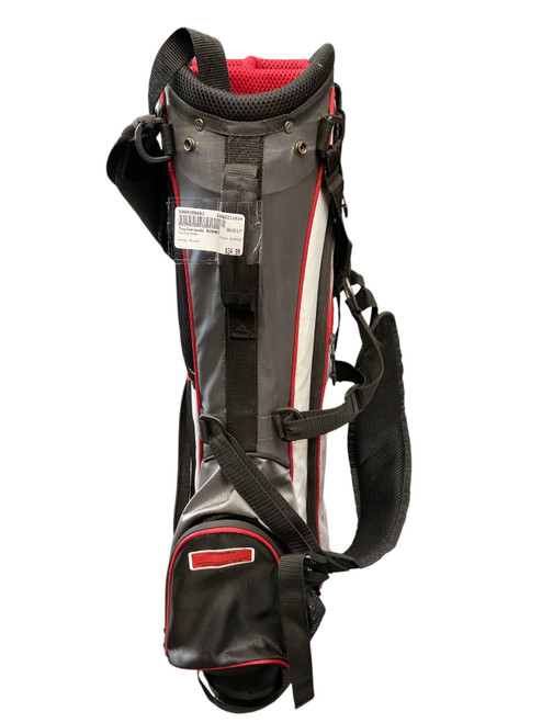 Vist Large View of Product Image Which is Used Taylormade BURNER Jr Stand Bag Black