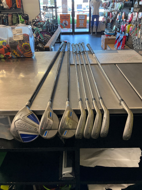 Vist Large View of Product Image Which is Used Adams Golf TIGHT LIES Mens Complete Set RH 8 Piece