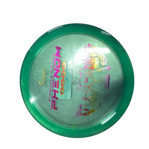 Vist Large View of Product Image Which is Used Legacy PHENOM Disc Golf Driver Teal