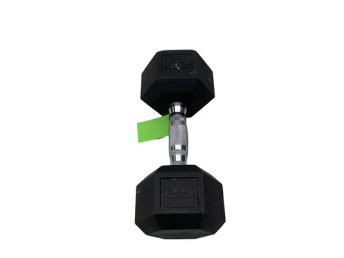 Vist Large View of Product Image Which is Used Hex Dumbbell (Each) 25 lb