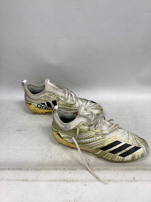 Vist Large View of Product Image Which is Used Adidas ADIZERO LAX Cleats Mens White Senior 11