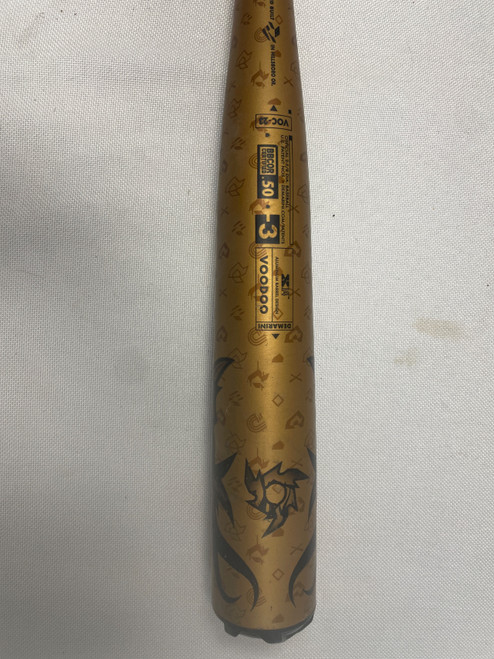 Vist Large View of Product Image Which is Used Demarini VOODOO VOC-23 BB/SB High School -3 Bat 33"