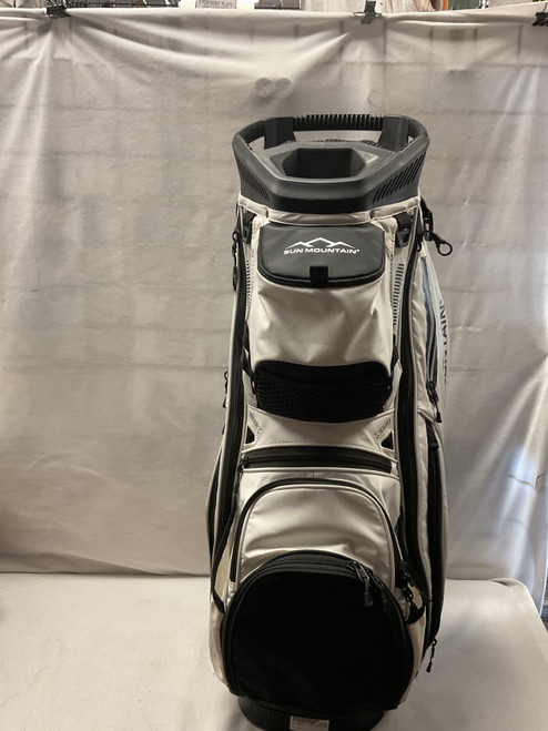 Vist Large View of Product Image Which is Used Sun Mountain C130 CART BAG Mens Cart Bag White