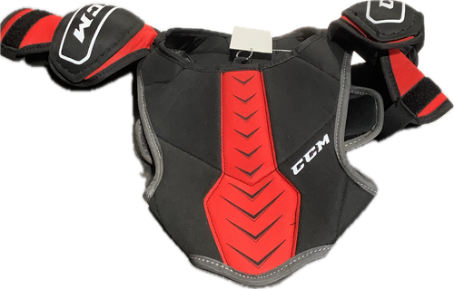Vist Large View of Product Image Which is Used CCM QLT 230 Youth Shoulder Pads LG