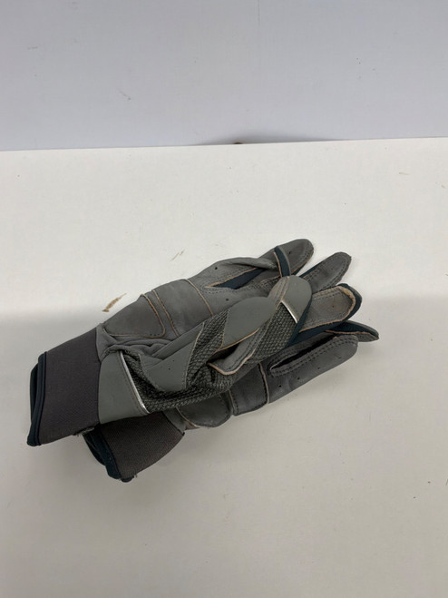 Vist Large View of Product Image Which is Used Easton BB/SB Batting Gloves Grey SM Tall
