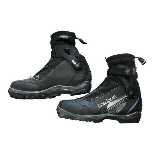Vist Large View of Product Image Which is Used Rossignol Womens NNN XC Ski Boots Black M 10 / W 10.5-11